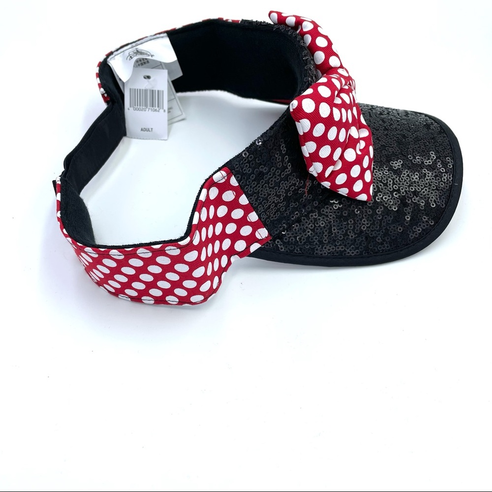 Disney Minnie Mouse Visor Red & White Dots - Picture 4 of 7